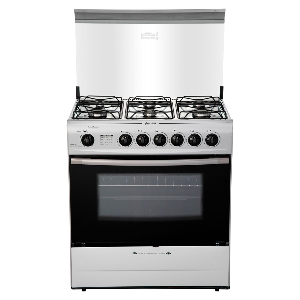FENSA - Cocina 6 Quemadores F2930S