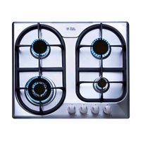 Encimera 4 Quemadores Gas Licuado