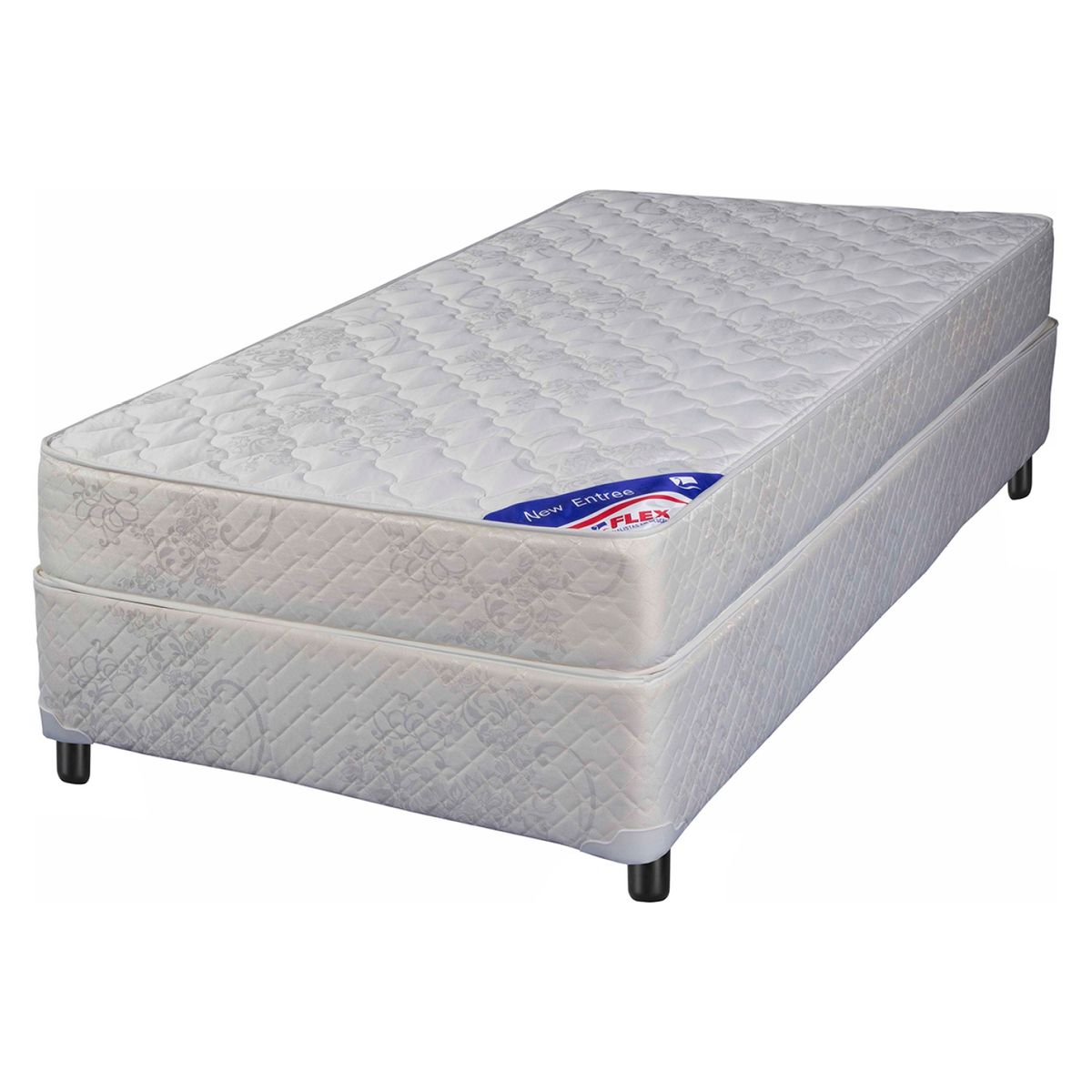 FLEX - Cama Americana New Entree 1,5 Plaza Flex
