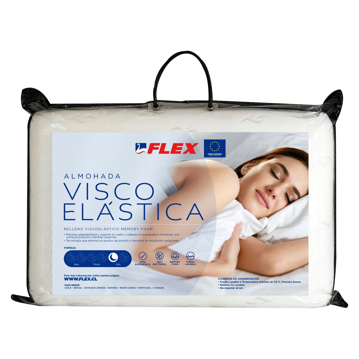 FLEX - Almohada Flex Viscoelástica 2 Plazas