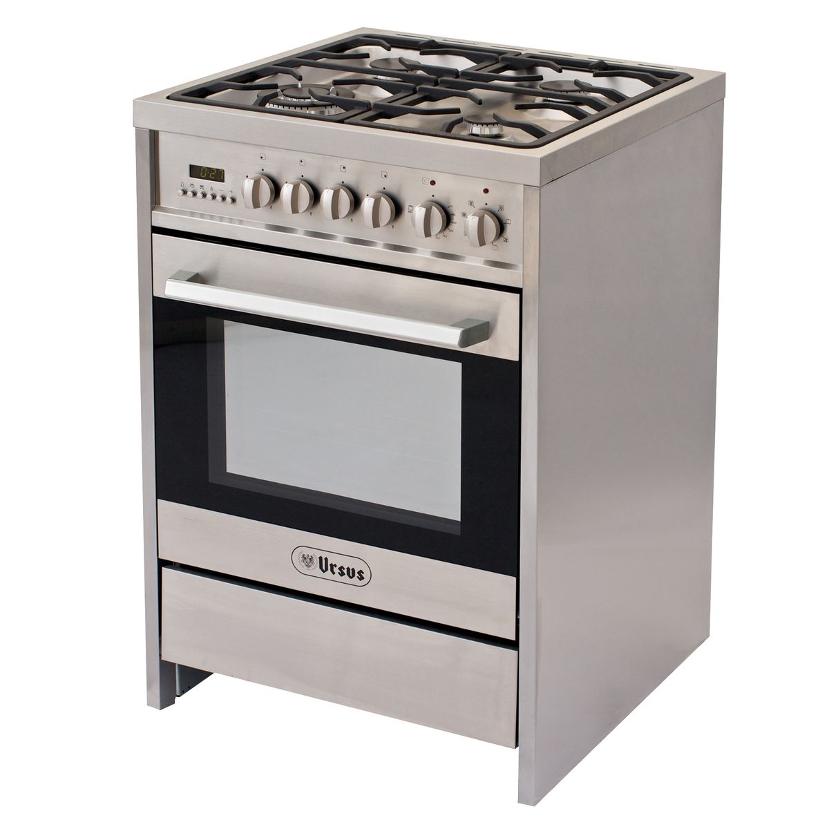 URSUS TROTTER - Cocina 4 Quemadores Horno De 62 Lt Con Grill Gas Licuado Pro-Q4 Gl Ursus Trotter