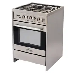 URSUS TROTTER - Cocina 4 Quemadores Horno De 62 Lt Con Grill Gas Licuado Pro-Q4 Gl