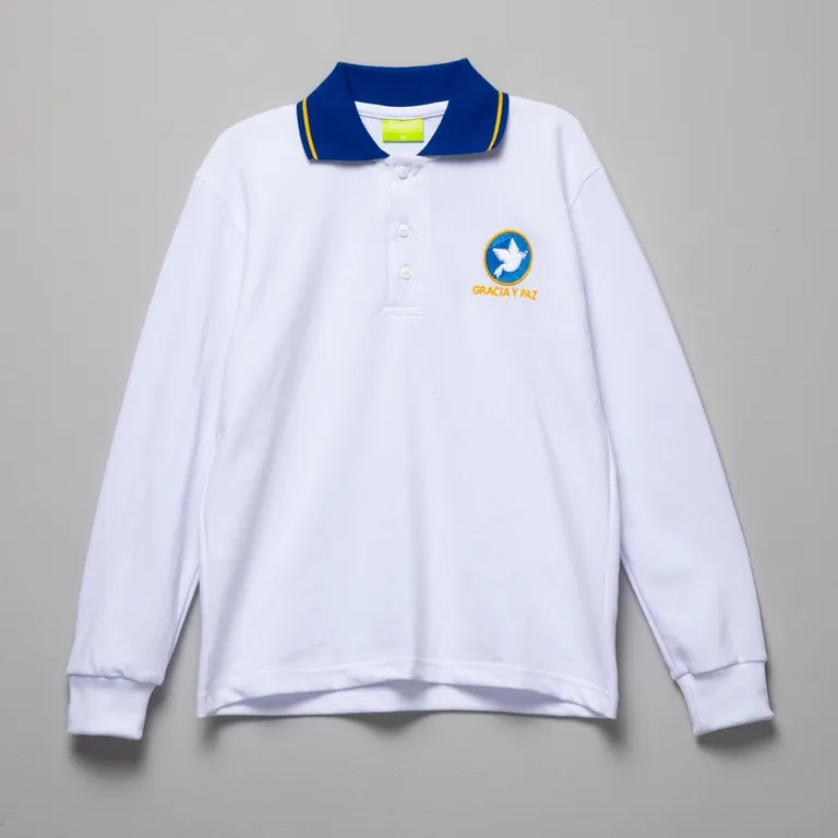 Polera Escolar Pique Unisex Niño Algodón