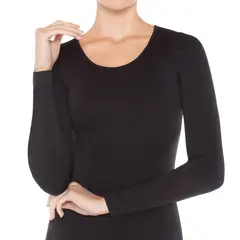 MONARCH - Polera Basica Lisa Mujer