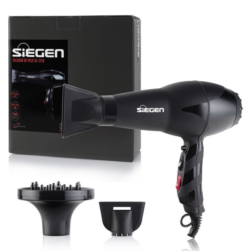SIEGEN - Secador De Pelo Siegen Sg-3110 2000 W