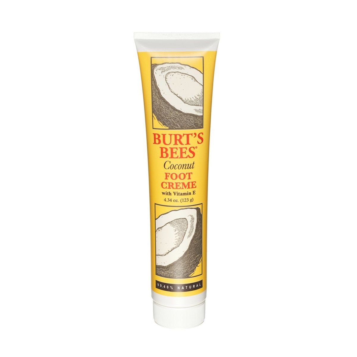 BURTS BEES - Crema para Pies Burt's Bees con Coco 120 gr