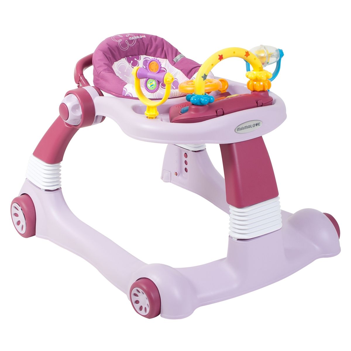 MAMALOVE - Andador Caminador Lila 2 en 1
