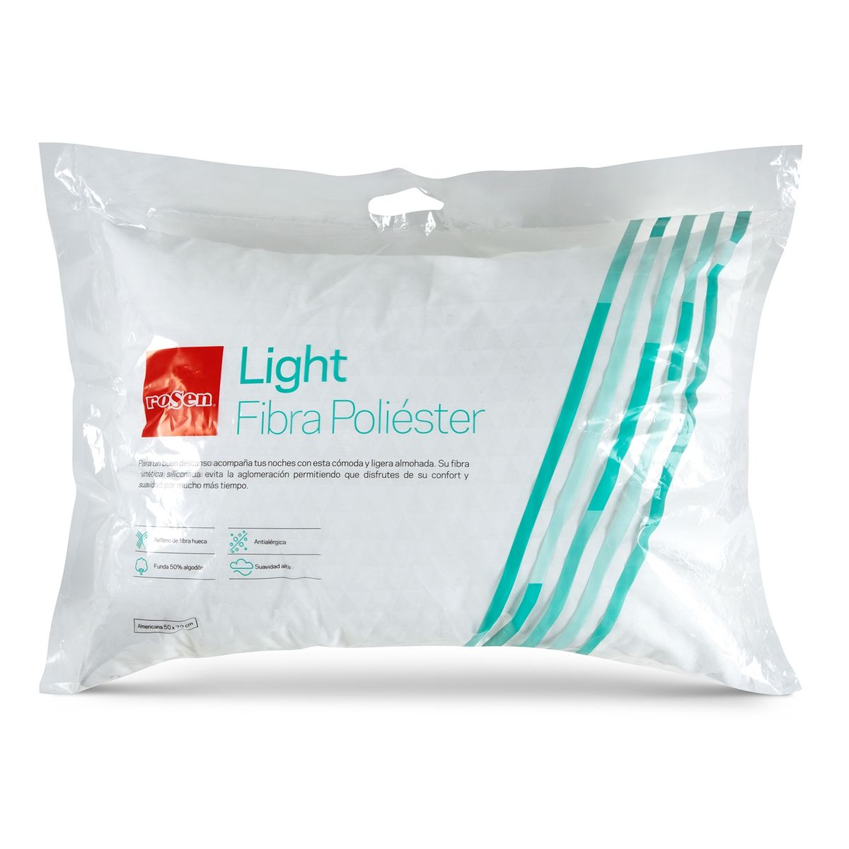 ROSEN - Almohada Soft Light Microfibra Rosen