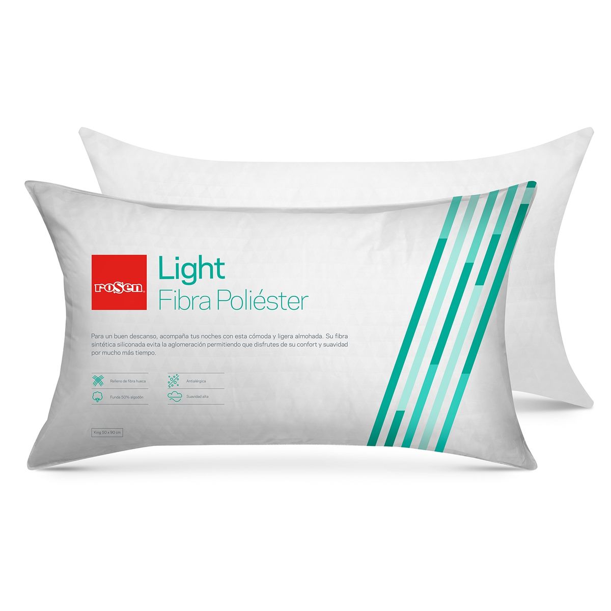 ROSEN - Almohada Soft Light Microfibra Rosen