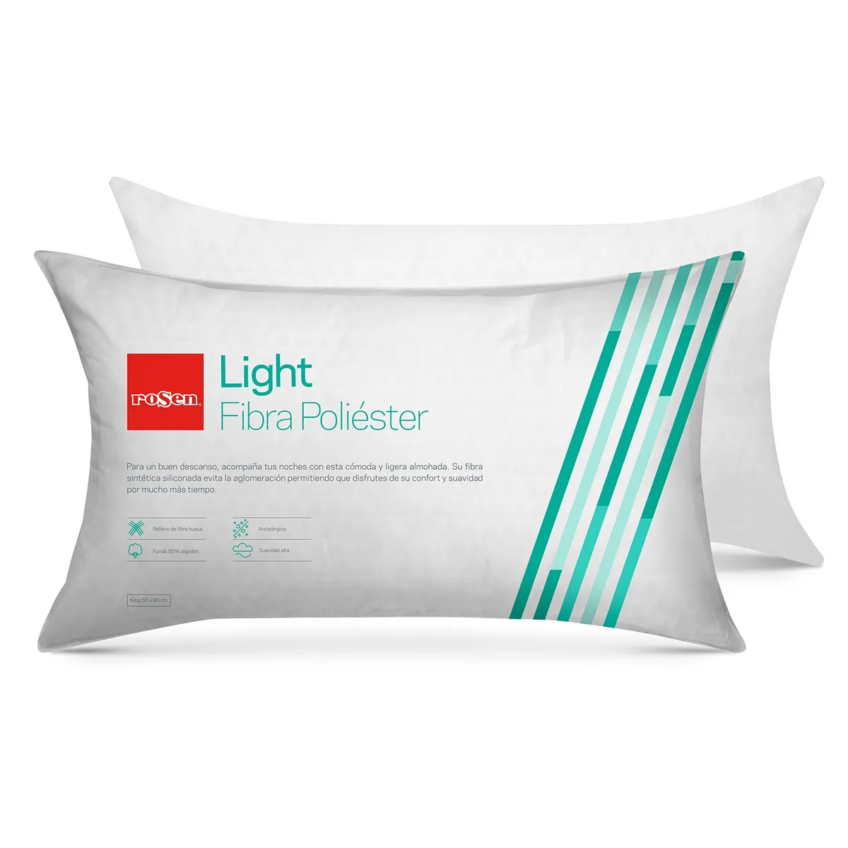 ROSEN - Almohada Soft Light Microfibra Rosen