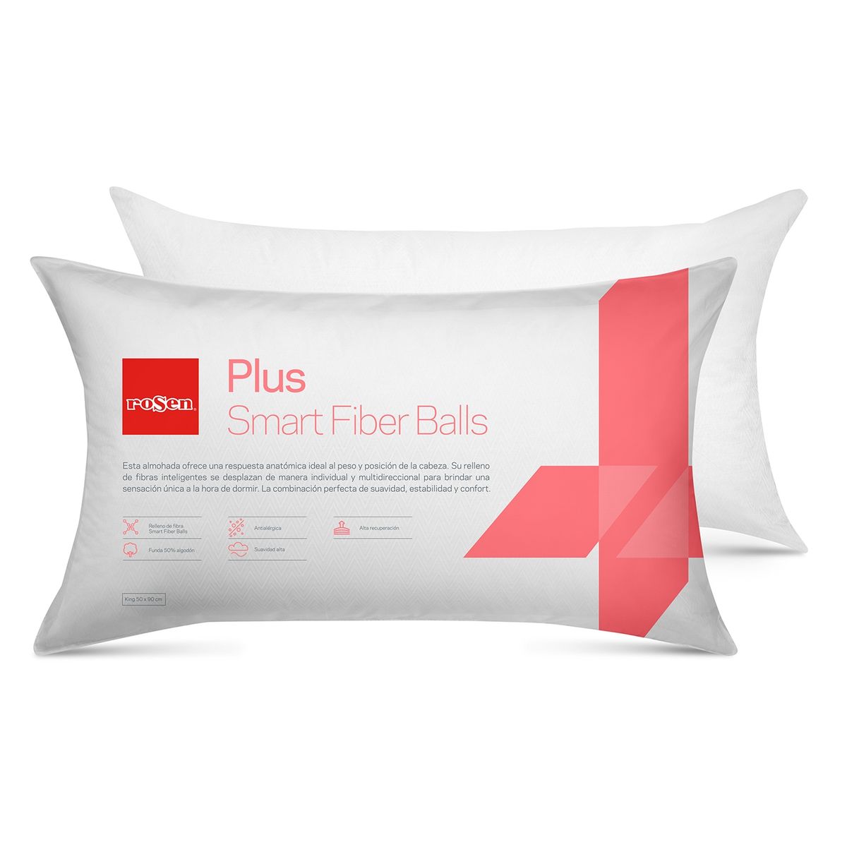 ROSEN - Almohada Soft Plus Microfibra Rosen