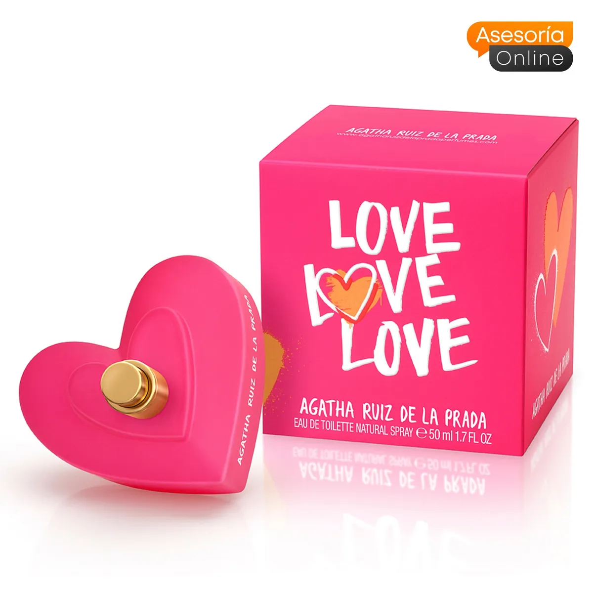 AGATHA RUIZ DE LA PRADA - Perfume Love Love Love EDT 50 ml Agatha Ruiz De La Prada