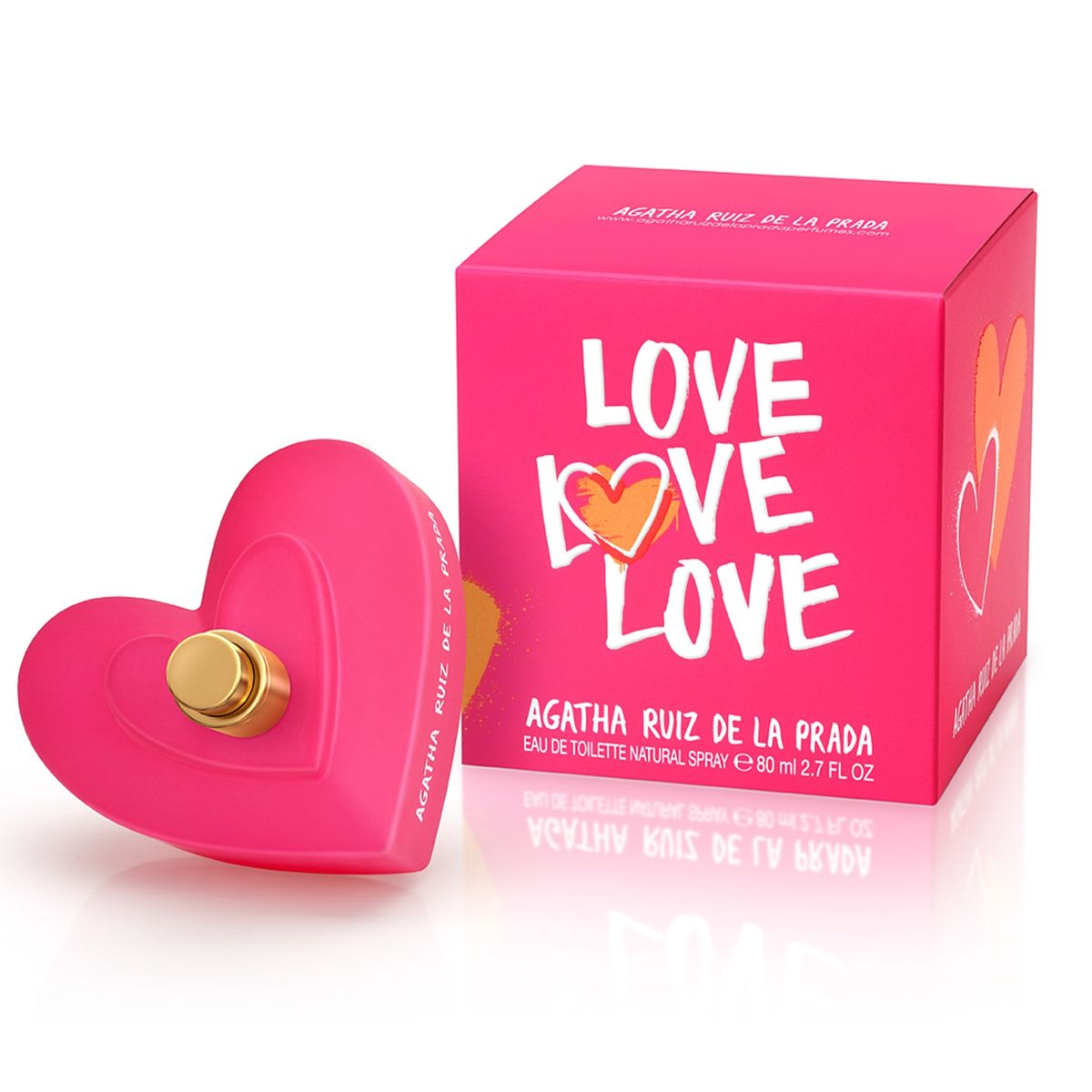 AGATHA RUIZ DE LA PRADA - Perfume Mujer Love Edt 80 Ml Agatha Ruiz De La Prada