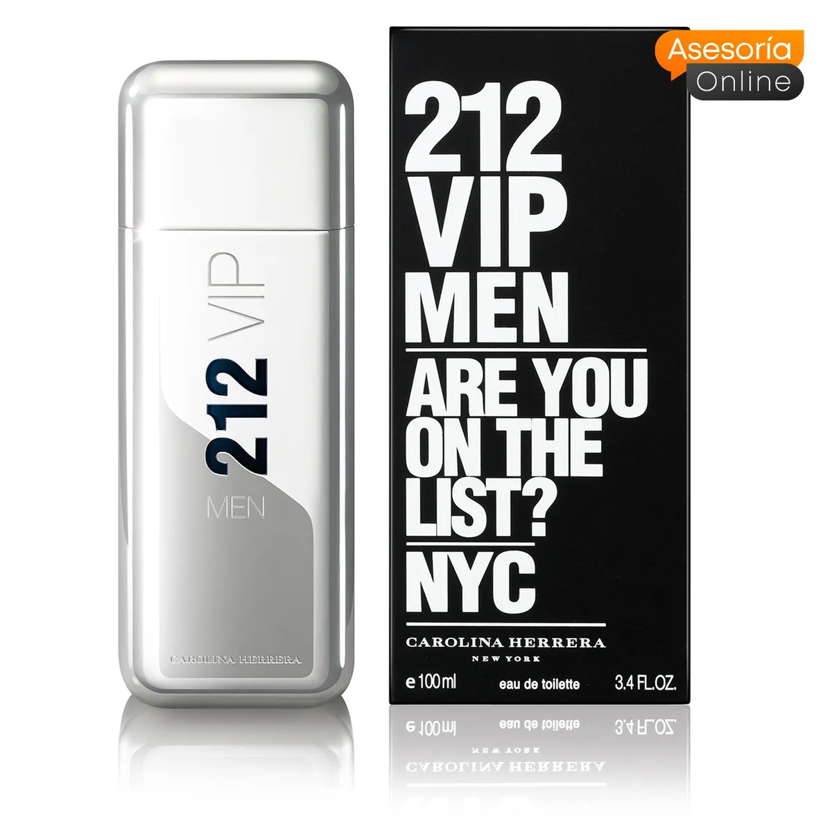 CAROLINA HERRERA - Perfume Hombre Carolina Herrera 212 VIP Men EDT 100 ML