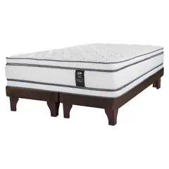 FLEX - Cama Europea Majesty Choc 2 Plazas X 2.00Mt Base Dividida