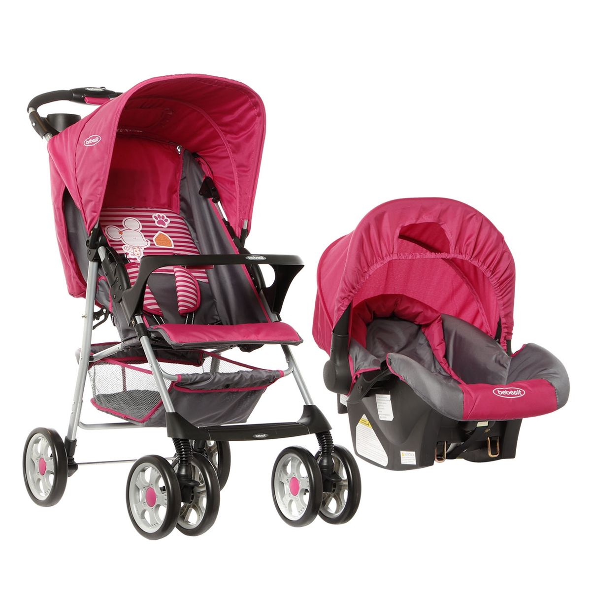BEBESIT - Bebesit Coche Travel System Zoom