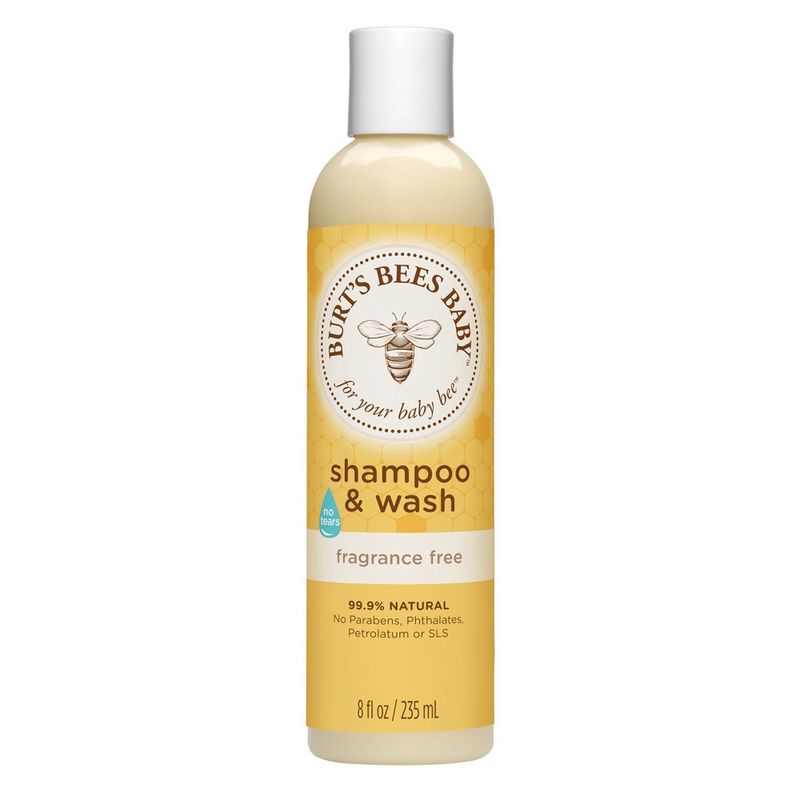 BURTS BEES - Shampoo y Jabón Baby Bee Libre De Fragancia 235 Ml
