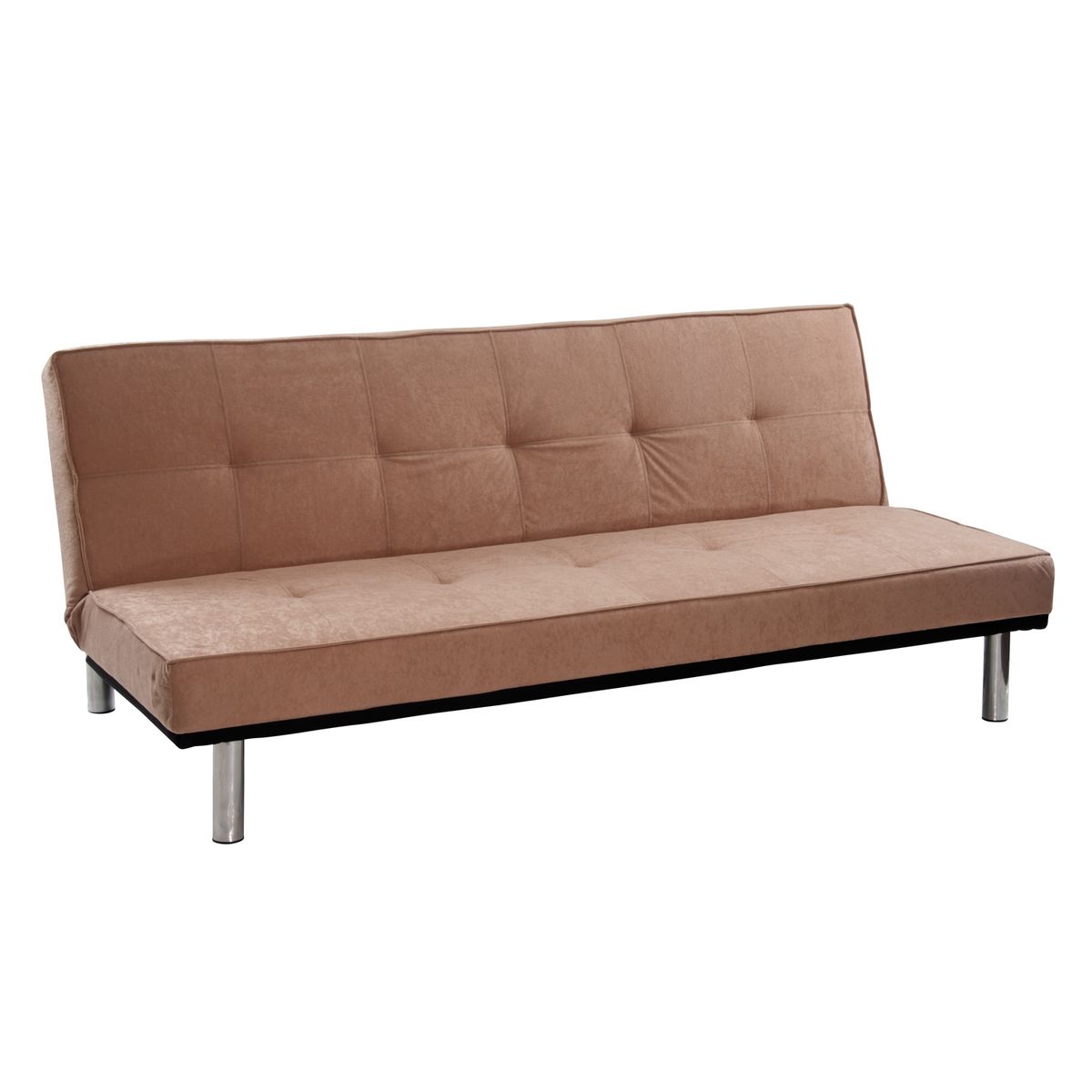 IDETEX - Sofá Futón Tela 3 Cuerpos Milano Idetex