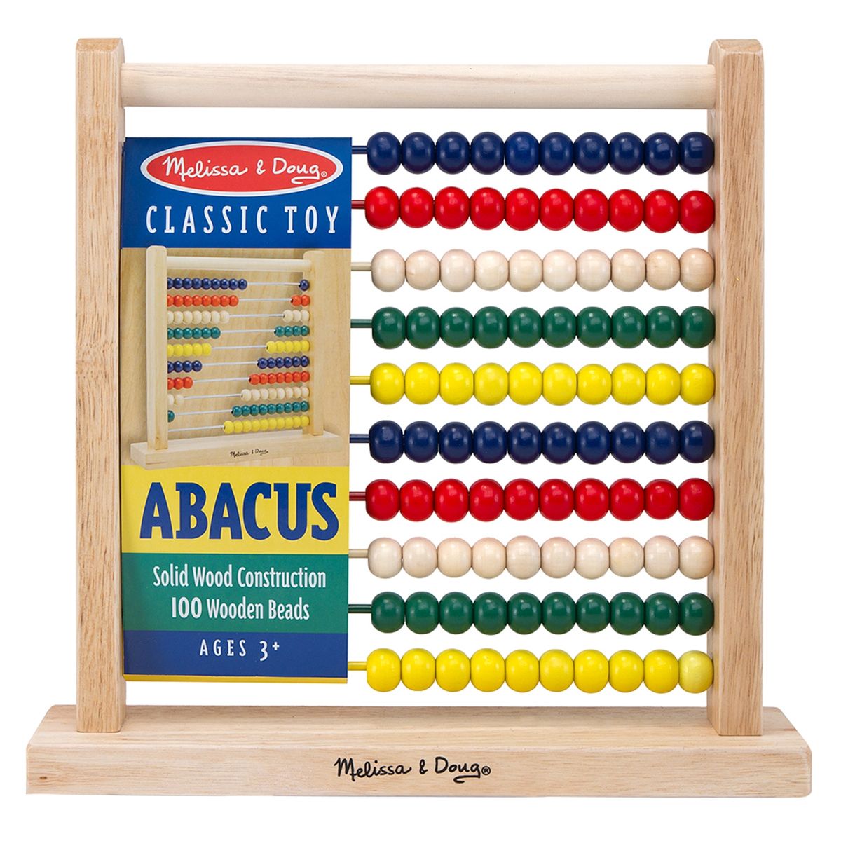 MELISSA & DOUG - Ábaco De Madera Melissa & Doug