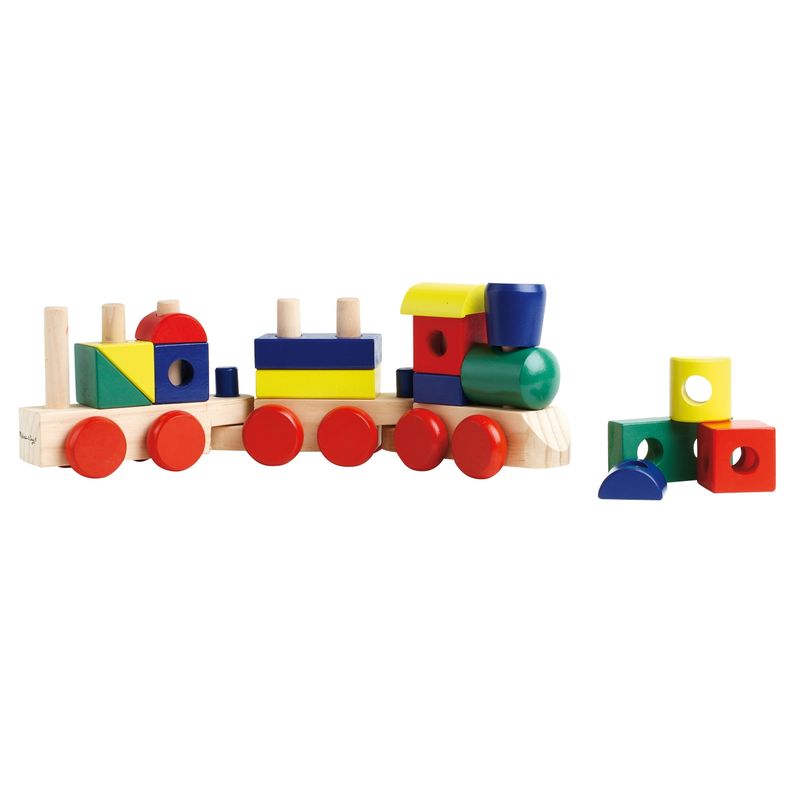 MELISSA & DOUG - Tren De Madera Colores Melissa & Doug