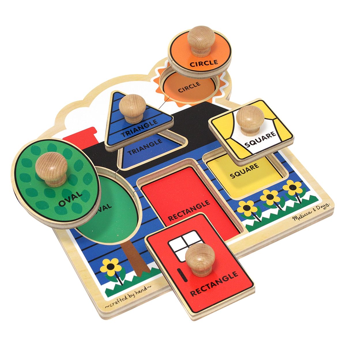 MELISSA & DOUG - Caramba  Puzzle Con Tomador Figuras Melissa & Doug