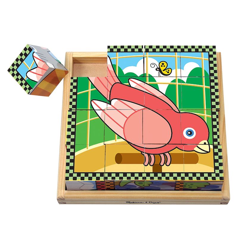 MELISSA & DOUG - Puzzle Cubo Mascotas Melissa & Doug