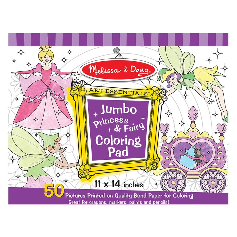 MELISSA & DOUG - Caramba Pad Para Pintar Princesas Y Hadas