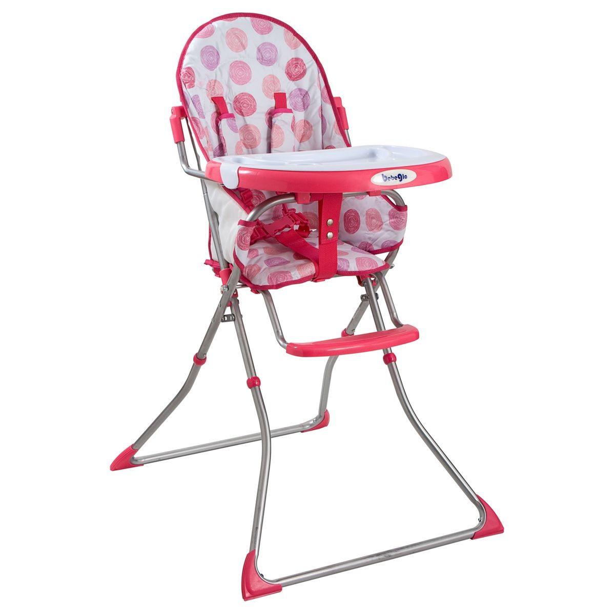 BEBEGLO - Silla de Comer Fucsia Bebeglo