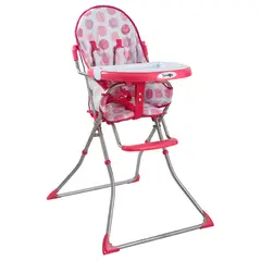 BEBEGLO - Silla de Comer Fucsia