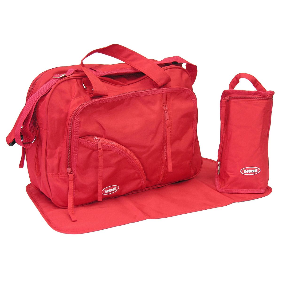 BEBESIT - Bolso Pañalero Rojo
