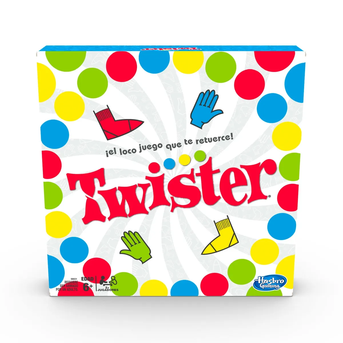 GENERICO - Juego de Mesa Twister Refresh