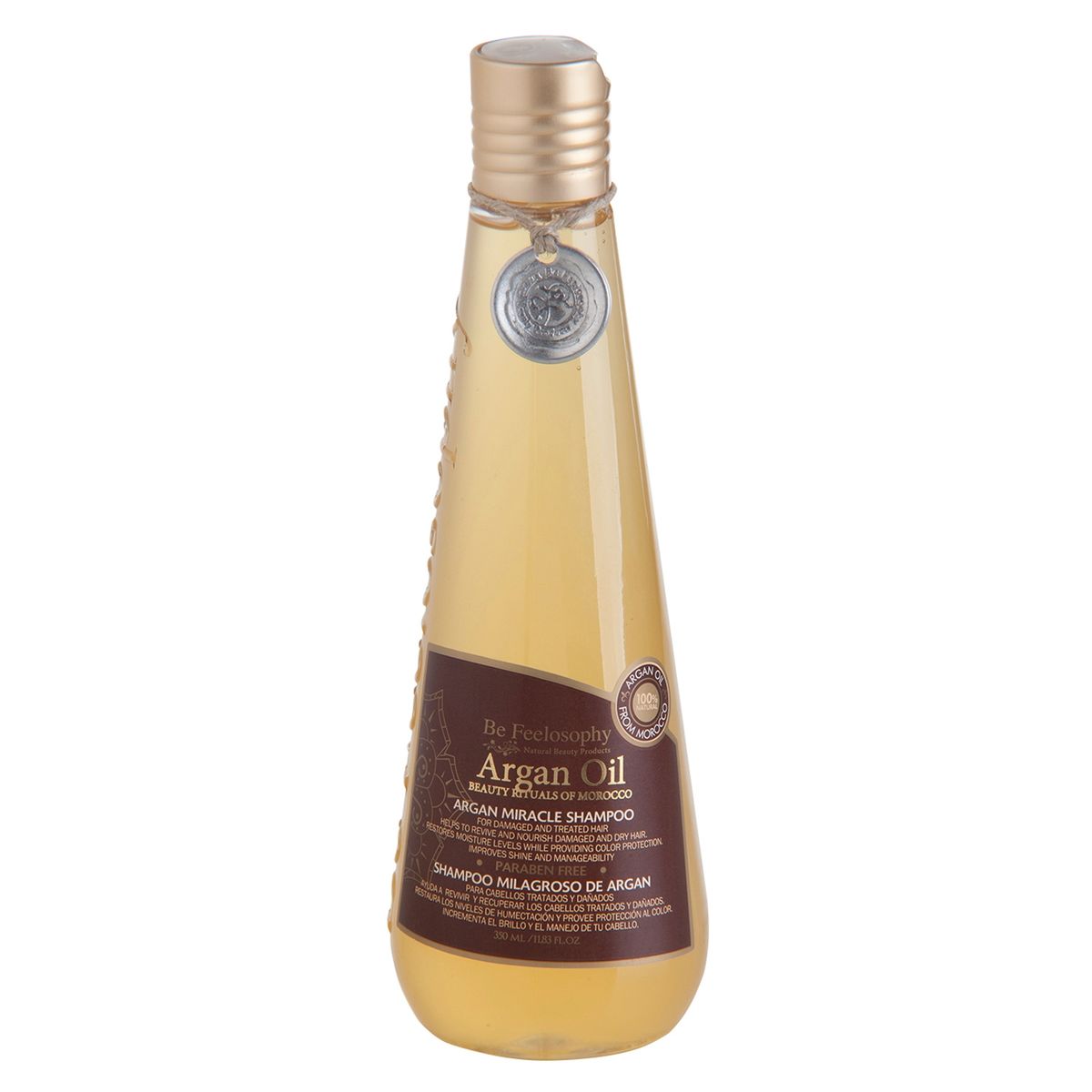 BE FEELOSOPHY - Shampoo Milagroso de Argan Oil 350 ML Be Feelosophy