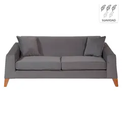 BARRA DESIGN - Sofá 3 Cuerpos Tela Finland