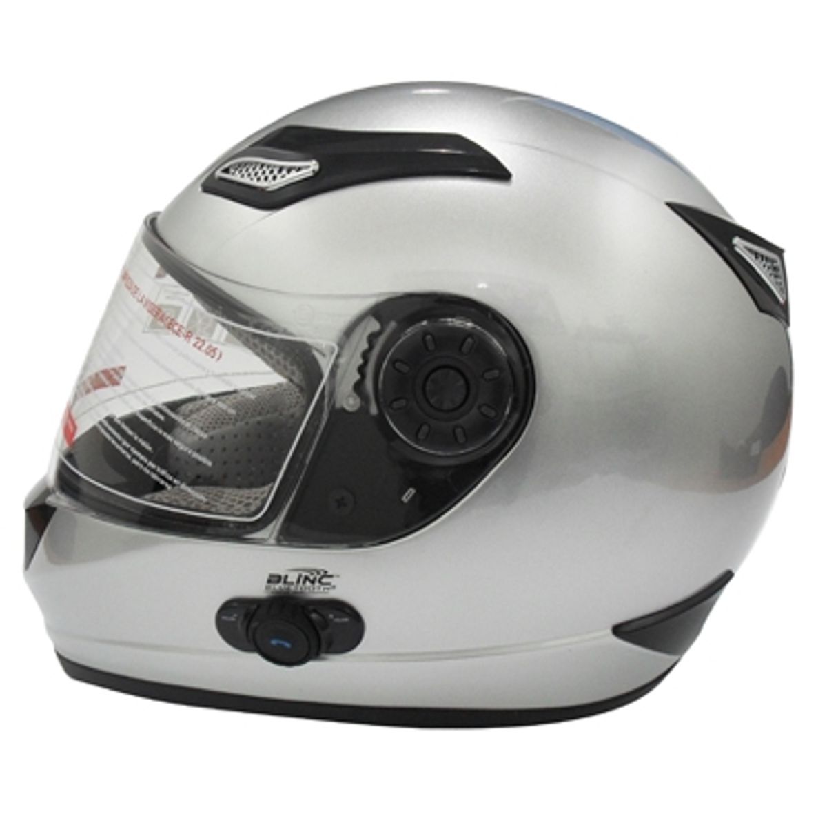 BEX HELMETS - Bex Helmets Casco Moto con Bluetooth Unisex
