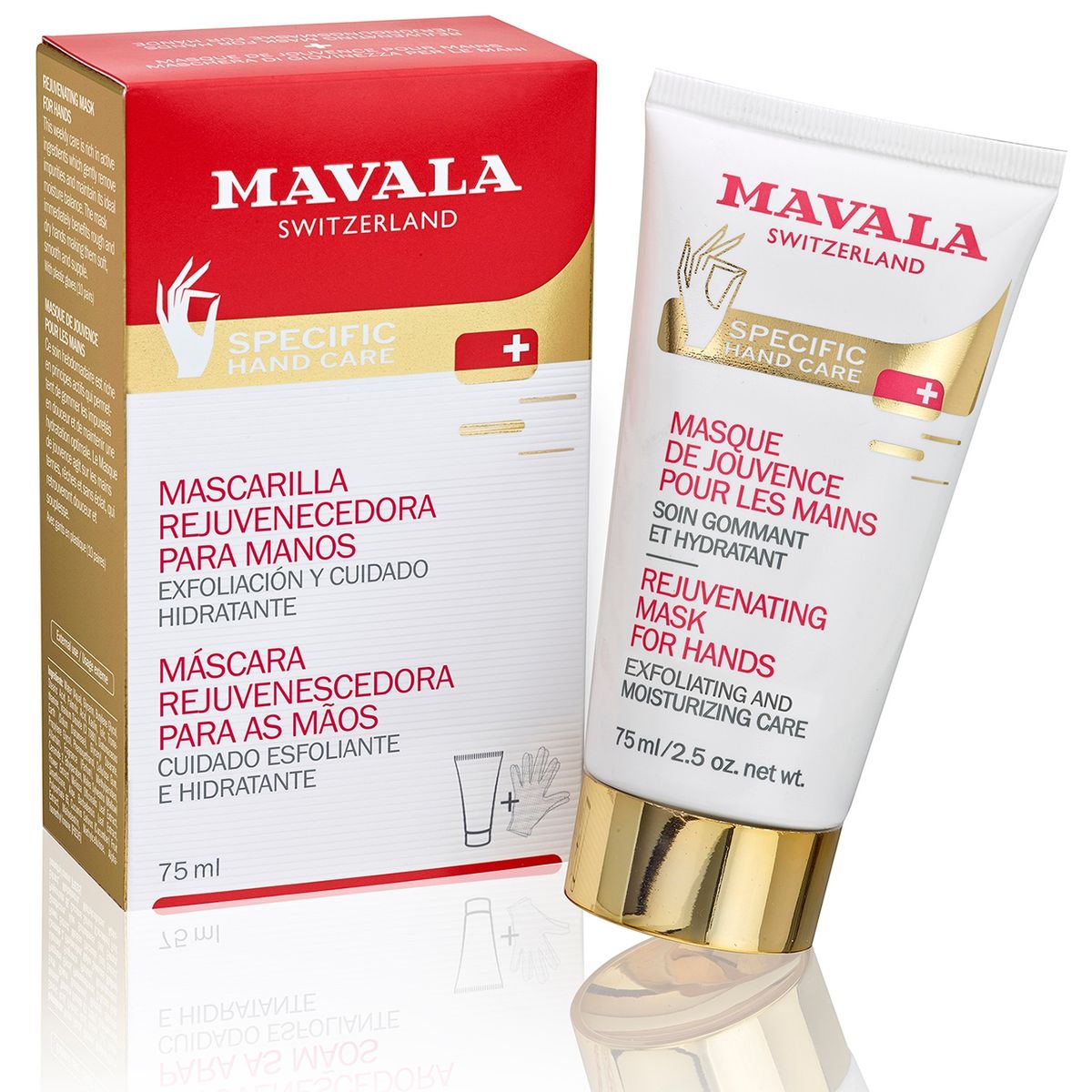 MAVALA - Mascarilla Hidratante Rejuvenecedora Para Manos 75 Ml Mavala