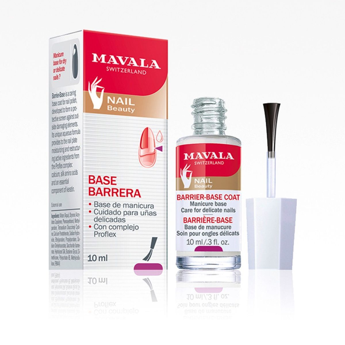 MAVALA - Base Barrera Proteccion para Unas Sensibles 10ml Mavala