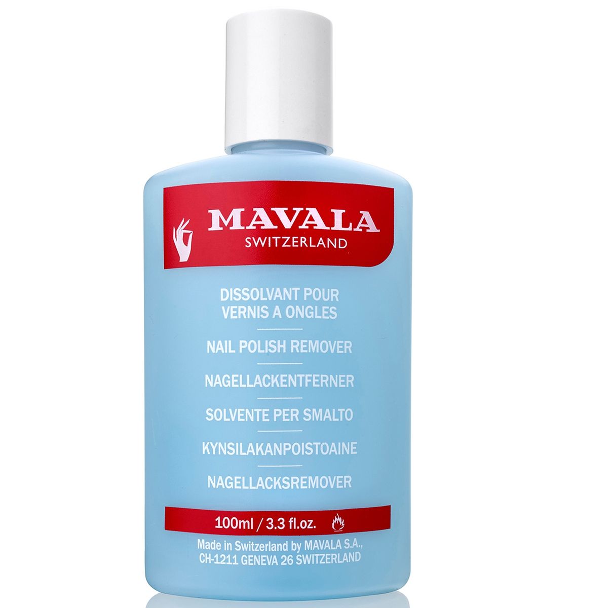 MAVALA - Quita Esmalte Suave Para Uñas 100 Ml Mavala