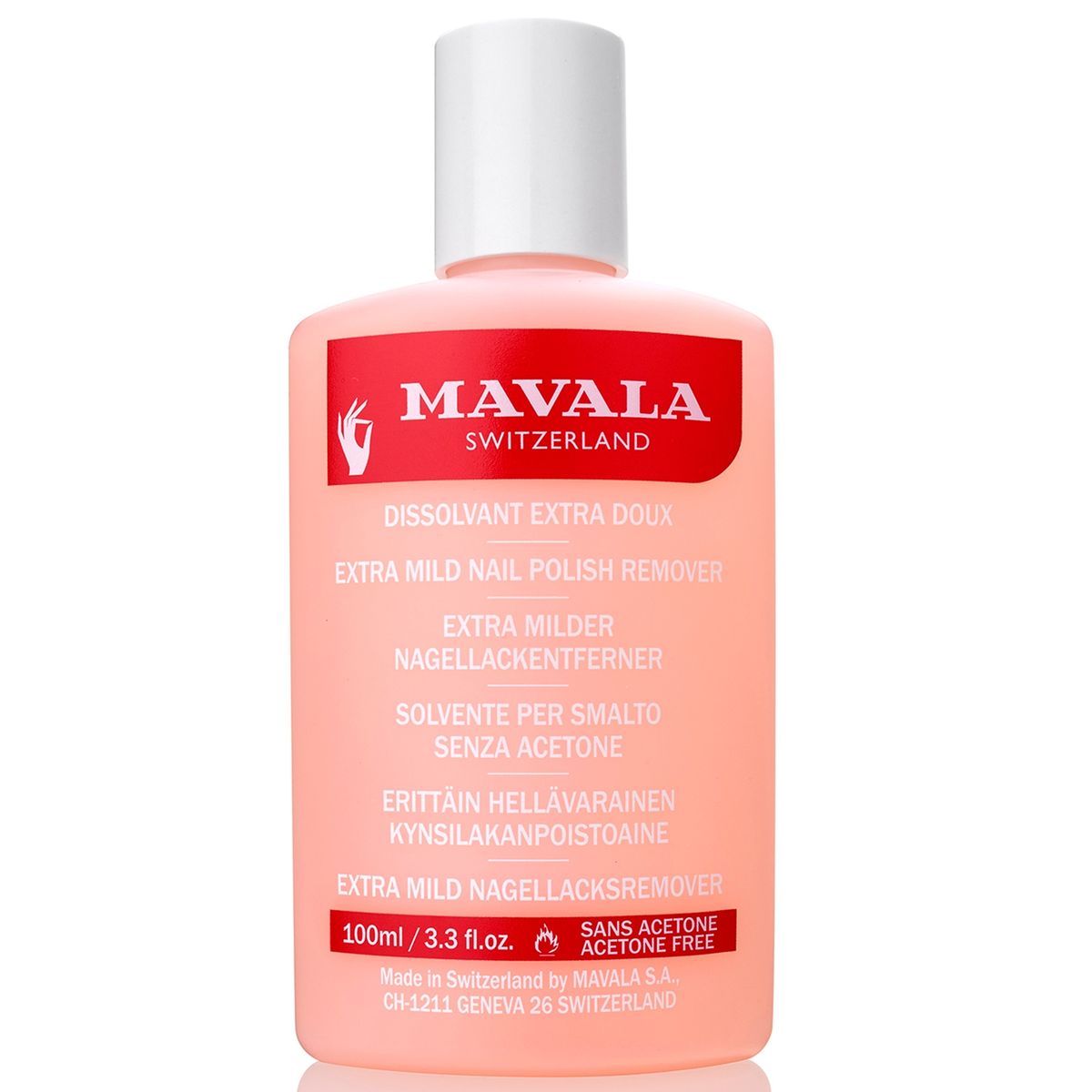 MAVALA - Quita Esmalte Extra Suave 100ml Mavala