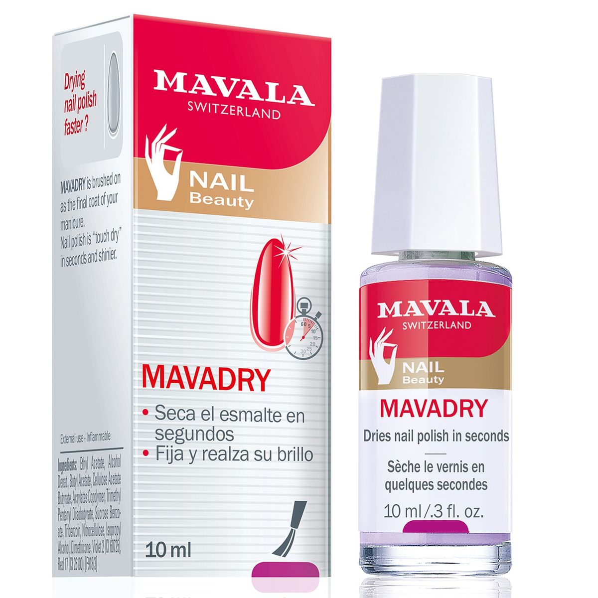MAVALA - Mavadry Secado Rapido de Esmalte 10ml Mavala