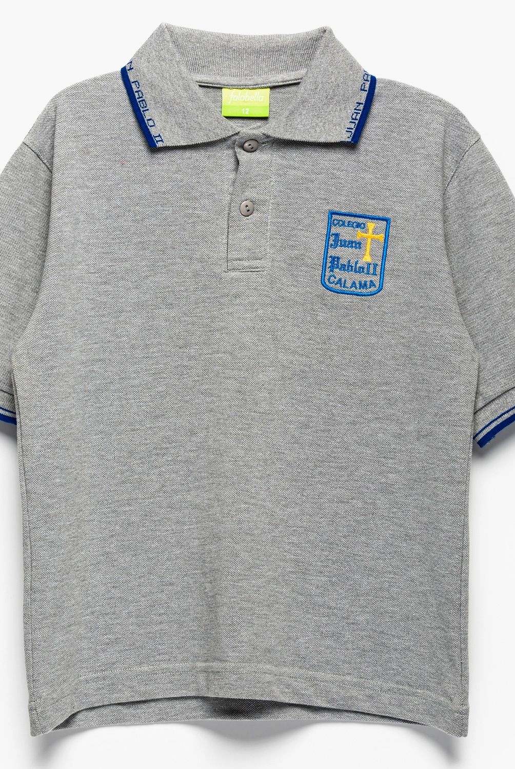 COLEGIO JUAN PABLO II CALAMA - Polera Pique Escolar Niño Colegio Juan Pablo Ii Calama