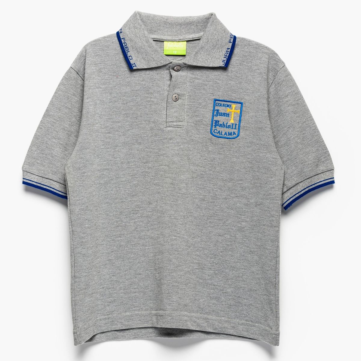 COLEGIO JUAN PABLO II CALAMA - Polera Pique Escolar Niño Colegio Juan Pablo Ii Calama