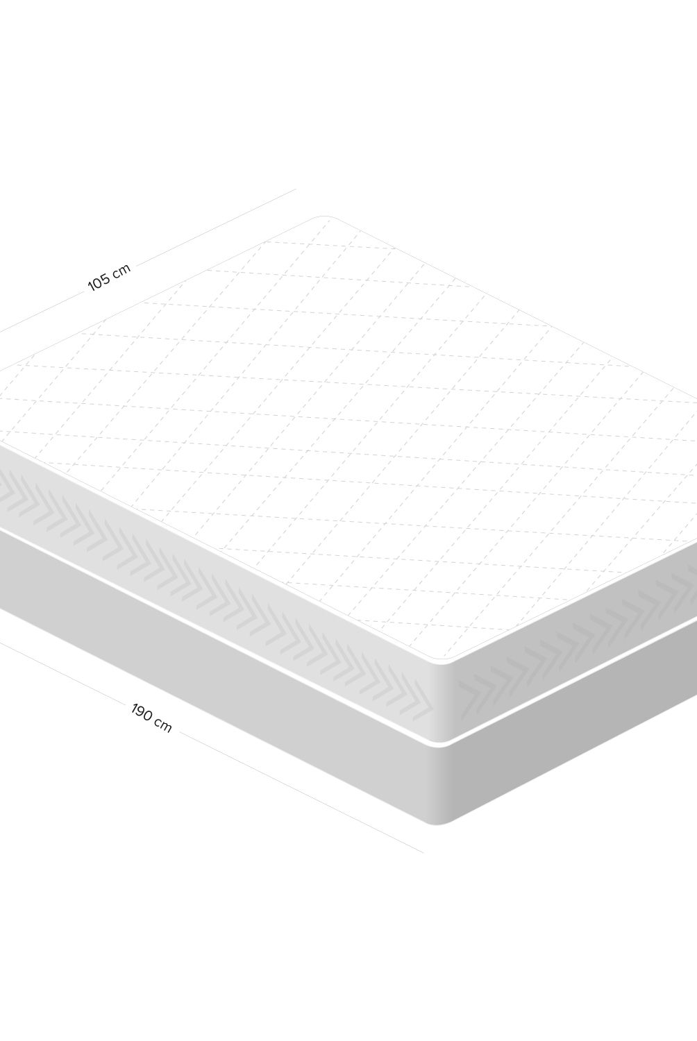 CELTA - Base Cama Ibérica 1.5 Plaza 105X190Cm Bn Celta