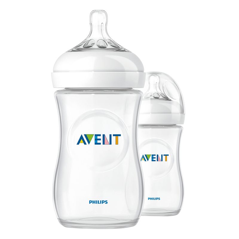 AVENT - Set 2 Mamaderas Natural 260 ml
