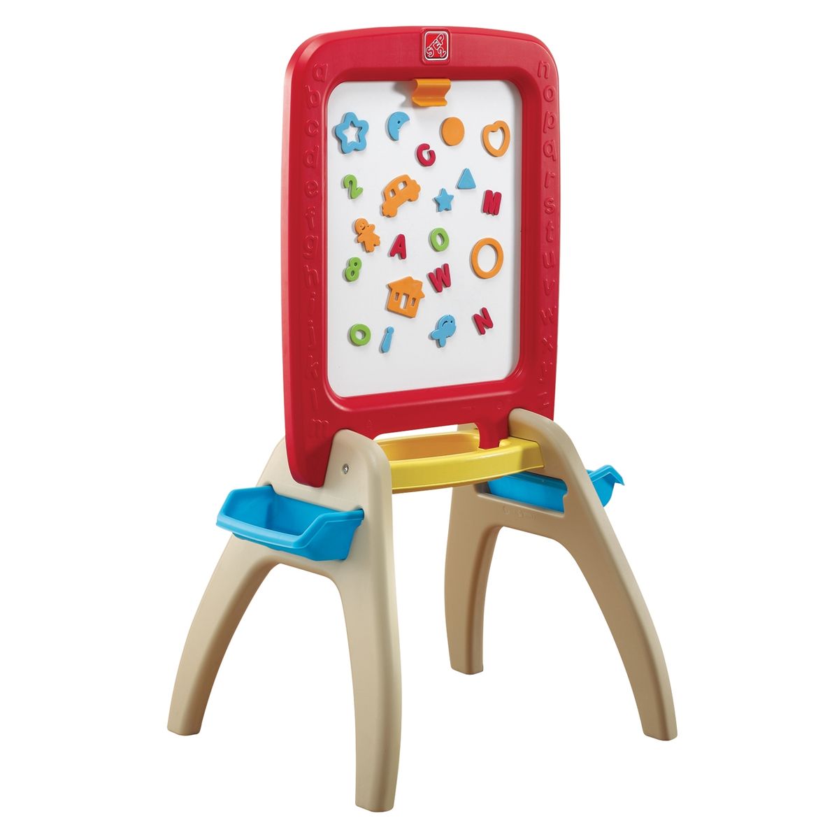 STEP 2 - Caballete Pintor Dual Rojo  Step 2