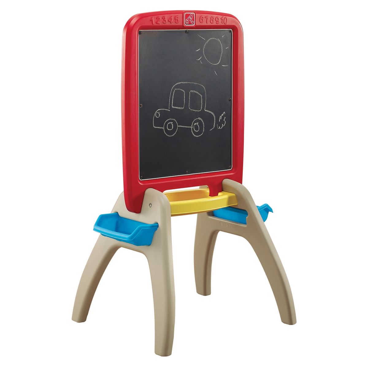 STEP 2 - Caballete Pintor Dual Rojo  Step 2