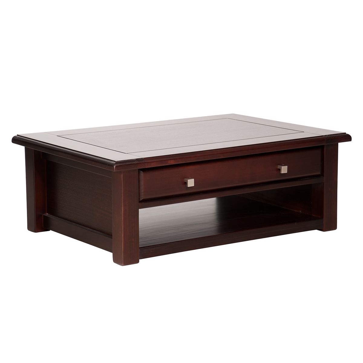 MAGASA - Mesa de Centro Cataluña Madera Pino Rectangular