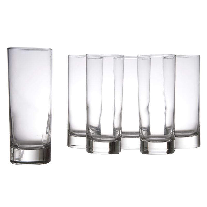 LIBBEY - Set de vasos altos Super Sham 6 piezas 355 ml Libbey