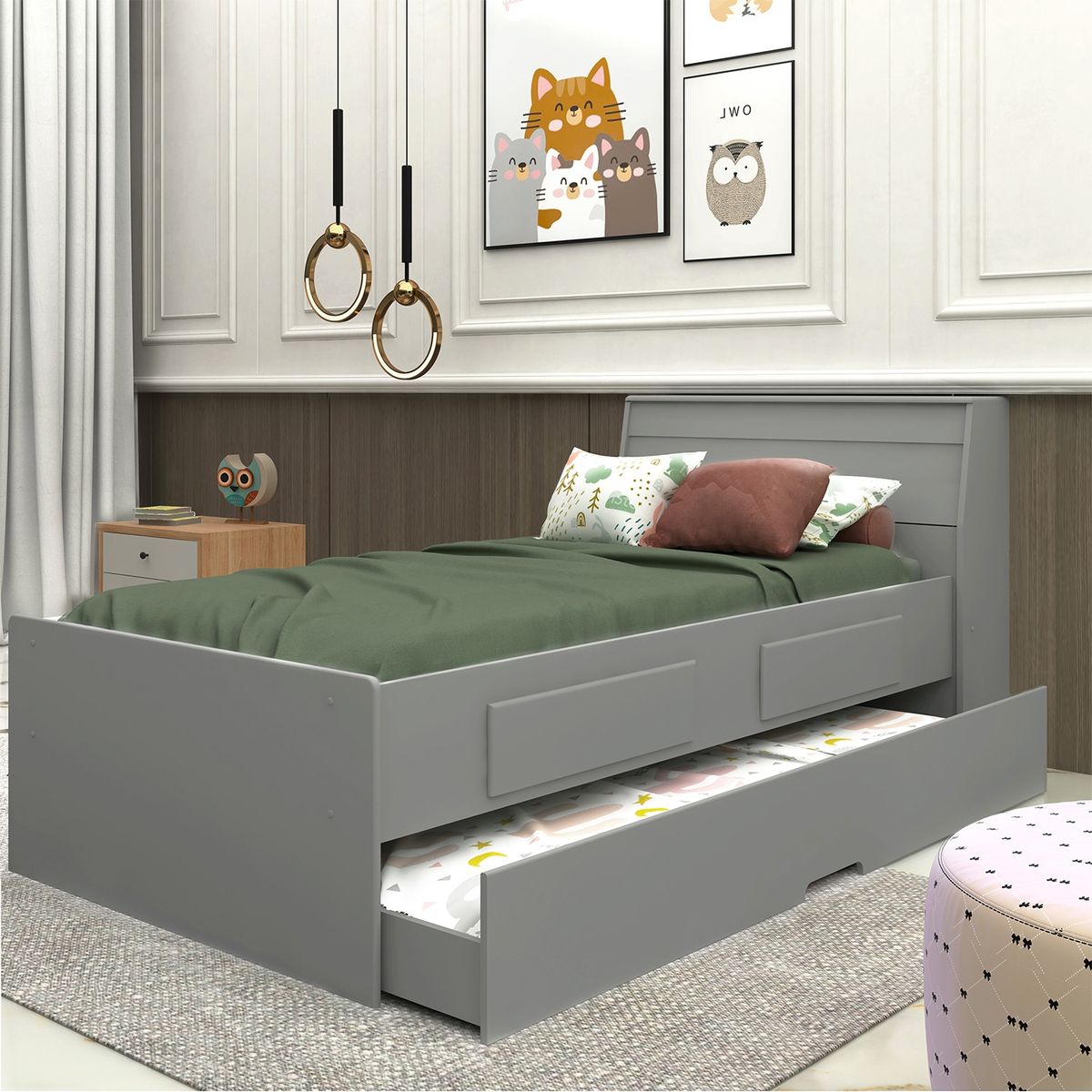 MICA - Cama Funcional Teen Bibox 1 Plaza Mica