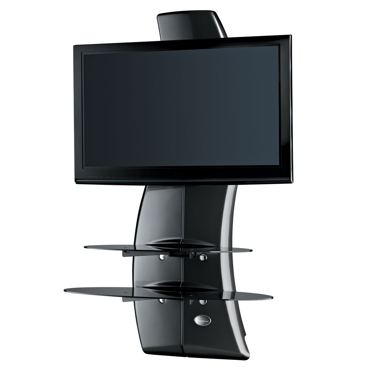 MELICONI - Rack Ghost Design 2000 Negro Meliconi