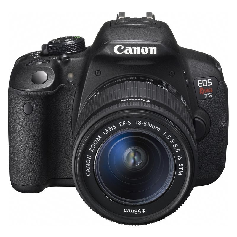 CANON - Cámara Reflex EOS Rebel T5i + Lente 18-55mm
